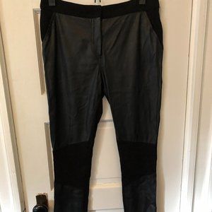 Urban Outfitters Faux Leather / stretch pants